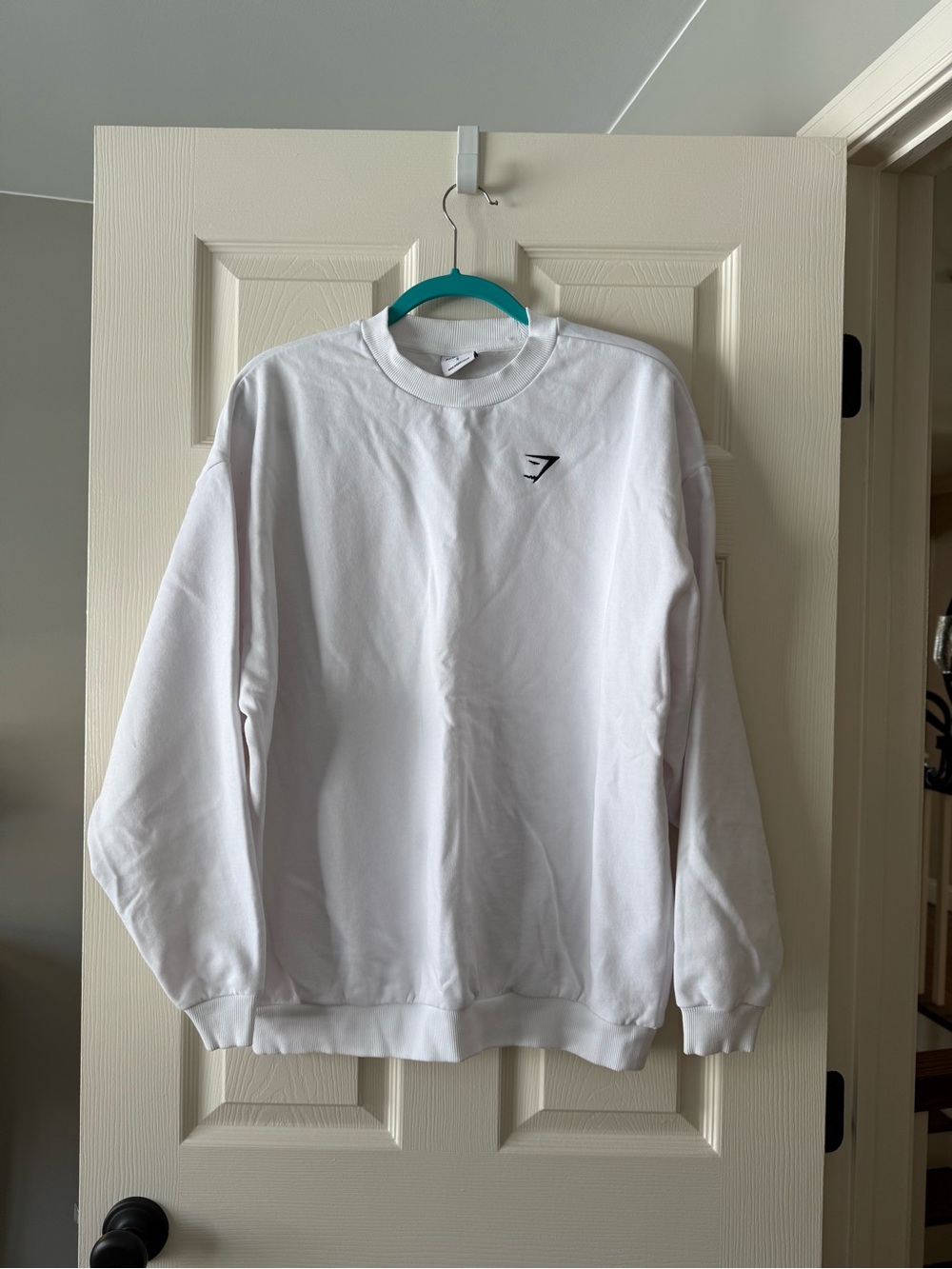 Gymshark White Crewneck Sweatshirt